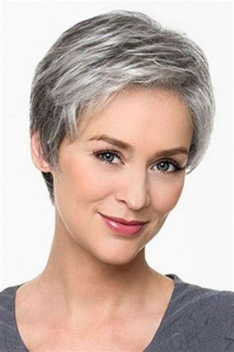 coiffure courte cheveux gris|Coiffure cheveux gris : 40 exemples pour de belles coiffures。